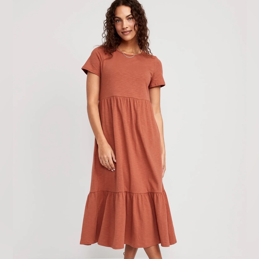 Old Navy Tiered Swing Dress
